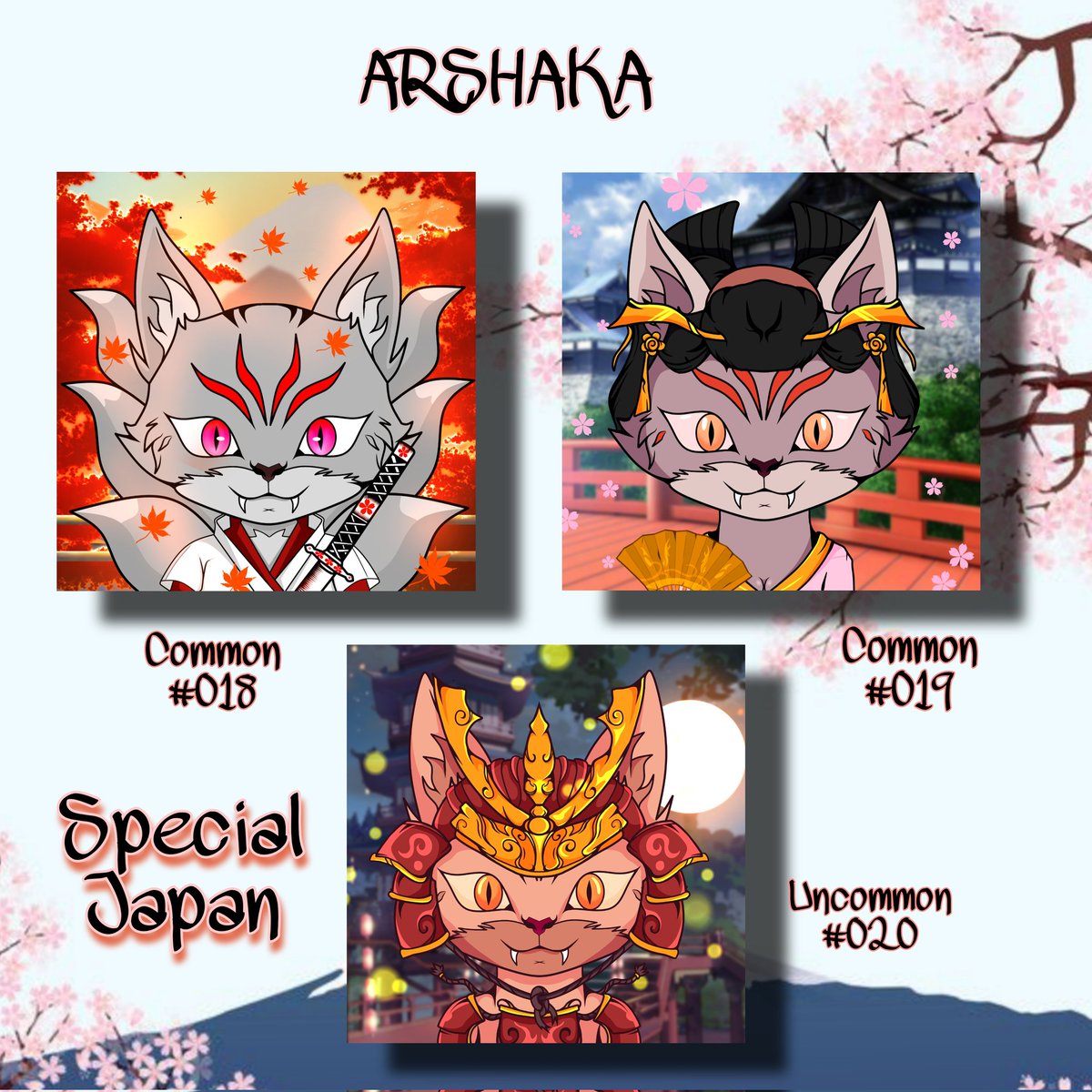 🐺SPECIAL DROP🐺

Japanese Special Arshaka Ready 🌸
Lets join and grow with Arshaka Gang ✊🐺

💖LINK

🐺#018
opensea.io/assets/matic/0…

🐺#019
opensea.io/assets/matic/0…

🐺#020
opensea.io/assets/matic/0…

#NFTCommunity #NFT買います #nftcollector #NFTjapan