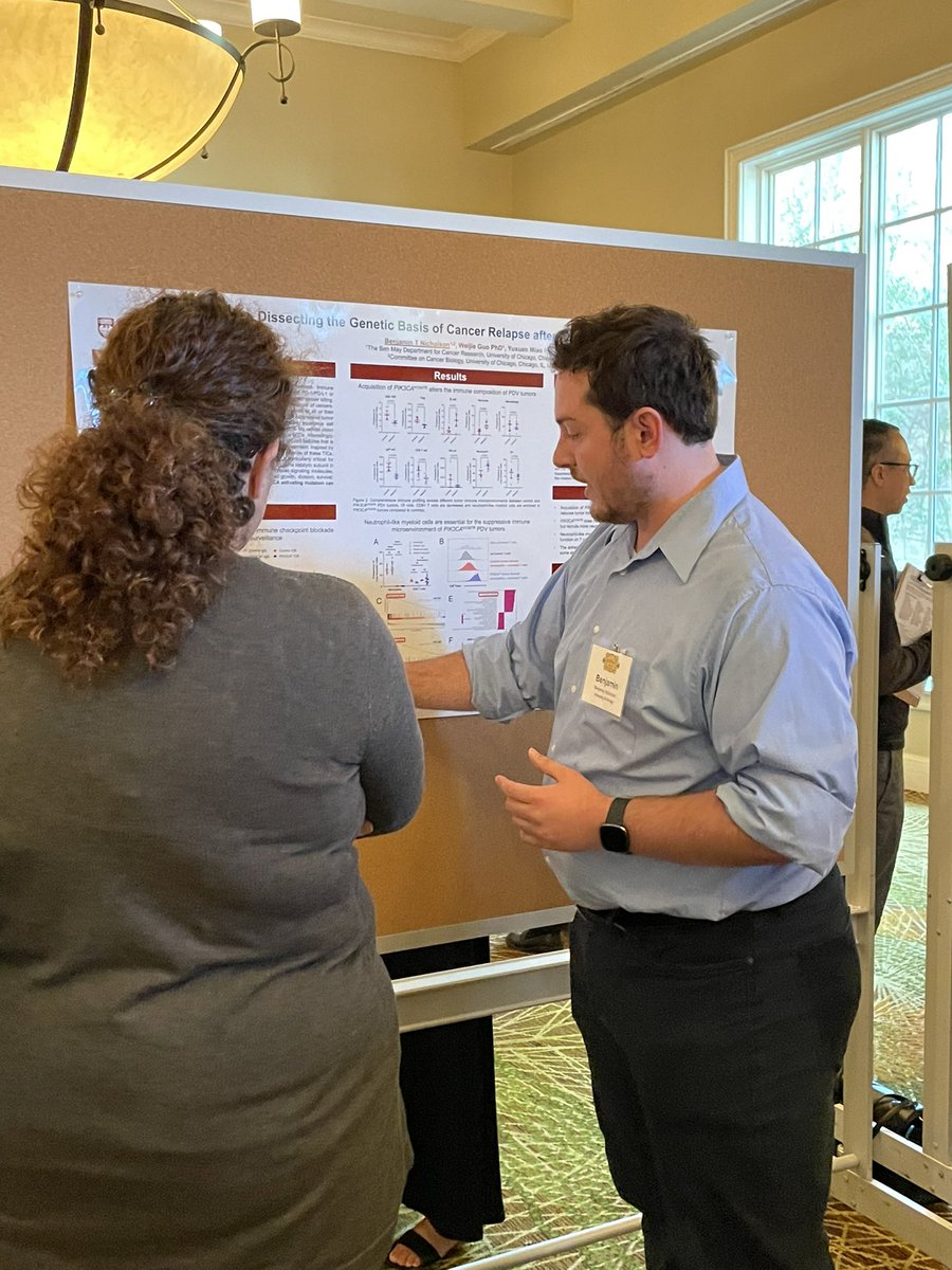 Macleod Lab - University of Chicago (@labmacleod) on Twitter photo <a href="/UChicagoCCB/">UChicago Committee on Cancer Biology</a> 3rd year grad student from <a href="/YMphoenix/">Yuxuan (Phoenix) Miao</a> lab presenting at <a href="/CABTRACORG/">CABTRAC</a> 👏 <a href="/UChicagoCCB/">UChicago Committee on Cancer Biology</a> 3rd year grad student from <a href="/YMphoenix/">Yuxuan (Phoenix) Miao</a> lab presenting at <a href="/CABTRACORG/">CABTRAC</a> 👏