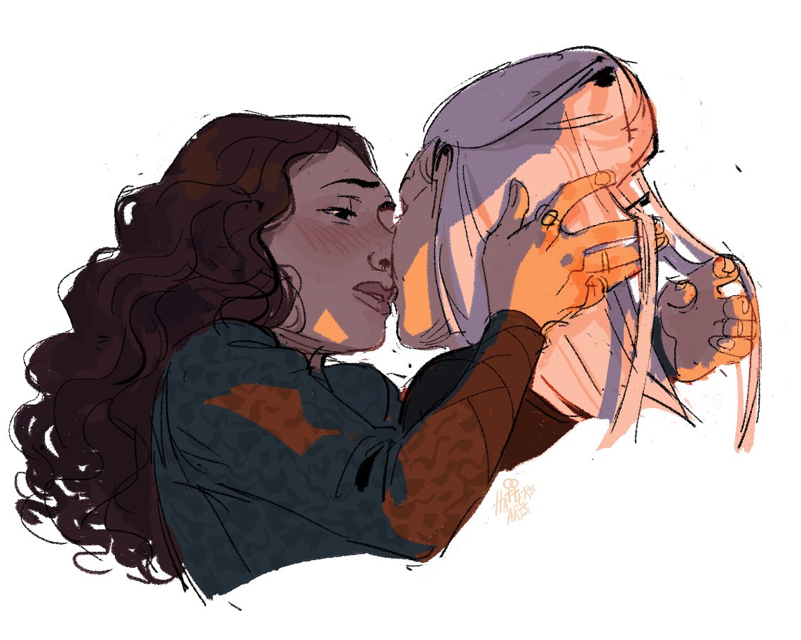 「some more alicent x rhaenysi jus think r」|( harriet )のイラスト