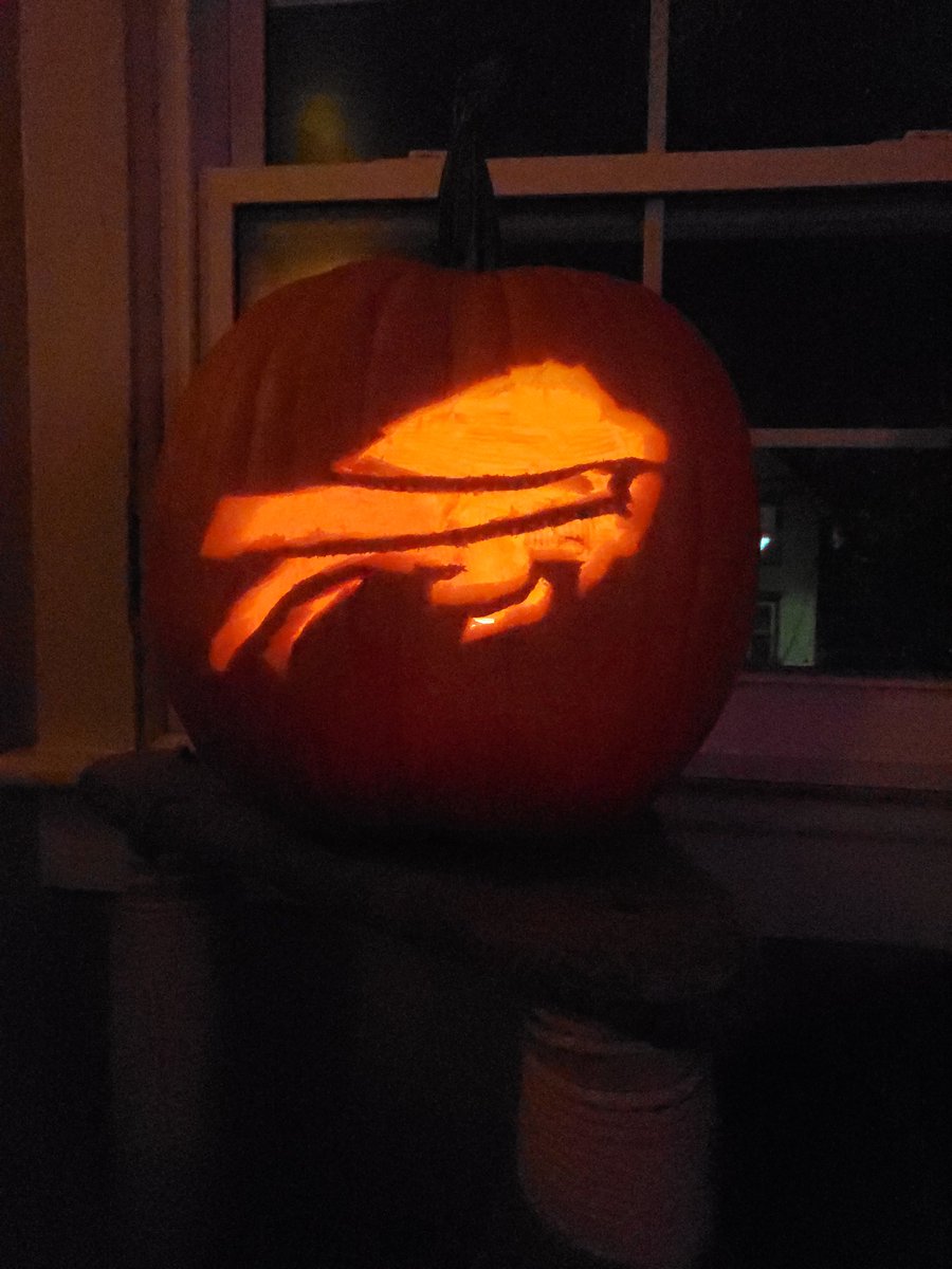 If you've seen my handwriting, you'd know that this turning out the way it did is incredible. Go Bills.