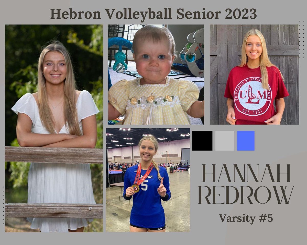 HHSVB's tweet photo. ✨SENIOR SPOTLIGHT✨
Hannah Redrow #5 - Varsity Captain
Tuesday 10/25 is Senior Night and our last game of the season.
HAWK FANS…Please join us as we honor our 5 amazing seniors & help cheer us on to a win over Lewisville!
#hhsvb #hpnd #gohawks #seniorspotlight #classof2023 https://t.co/8ixavxDAeV