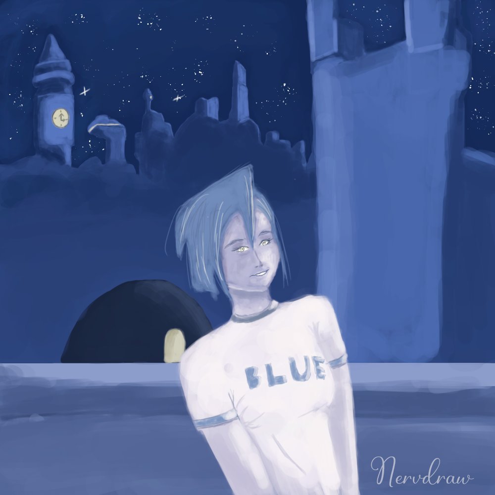 NervDraw's tweet photo. #digitalart #art #drawing #illustration #digitalpainting #fanart #sketch #artwork #painting #artist #design #photoshop
Blue
-NERVDRAW https://t.co/RhBIFwUWKc