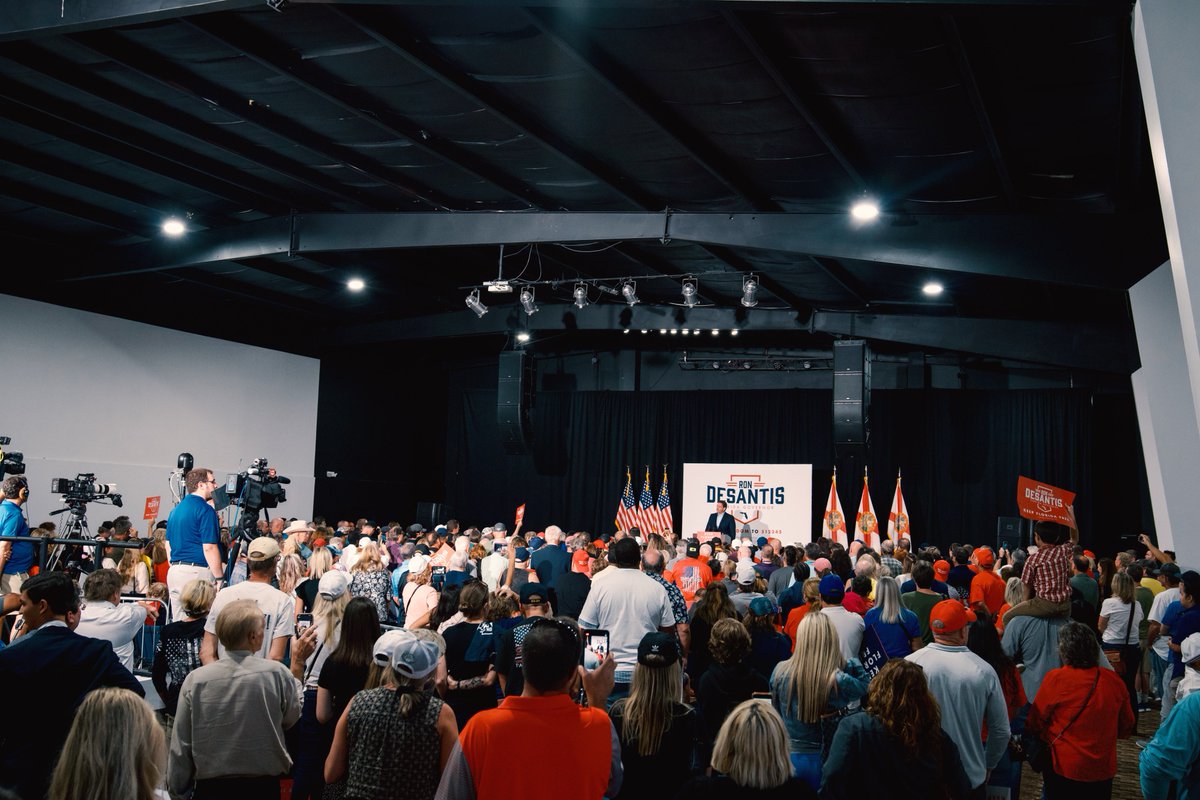 Thanks for coming out today, Orange County! It’s clear: Floridians are fired up to send a message that freedom is here to stay.