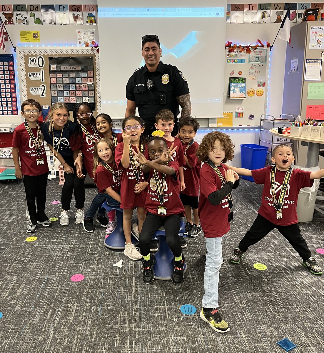 MsWomack1st's tweet photo. We love our SRO &amp; Spear It Sprint! 🏃‍♀️🏃‍♂️ https://t.co/1tBAOGEJJX