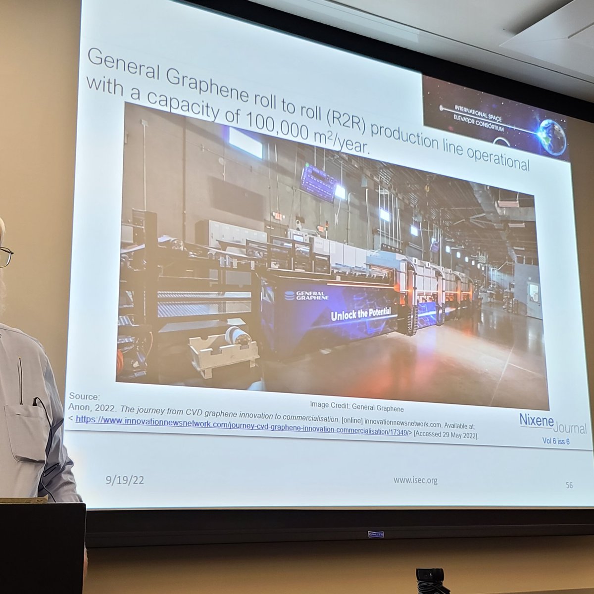 MaxFagin's tweet photo. Dr. Peter Swan of @ISECdotORG, without whom I never would have become so obsessed with the idea of #SpaceElevators.

We are far from being able to do this, and it's not clear when/if we will be able to do this. But if we ever do this, Dr. Swan will be one of the reasons why. https://t.co/mmhuSvK0dZ