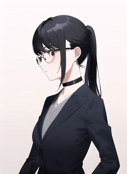 髪型を理解せずに描いてたので、一回 Aiに描かせてから参考資料にしようという試み 