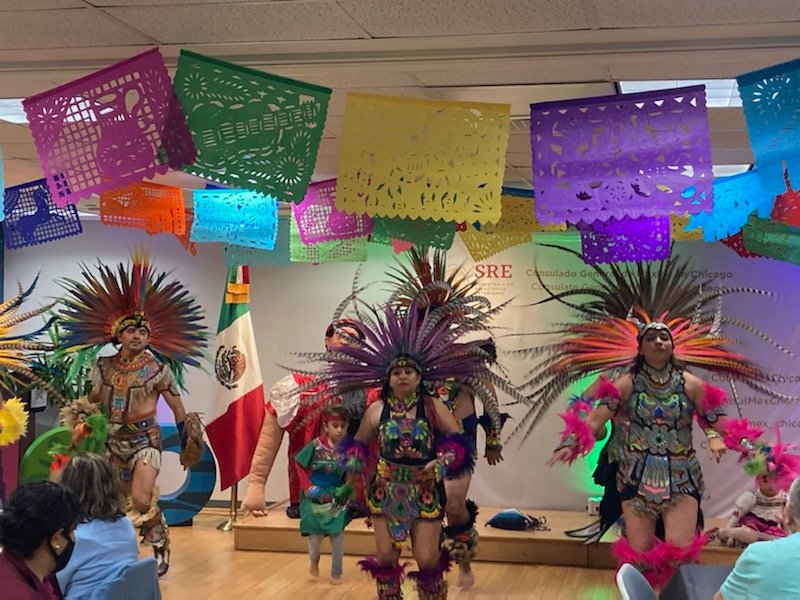 ZambranoABC7's tweet photo. @ConsulMexCho Reyna Torres Mendivil spoke about representation, justice, unity and the preservation of cultural traditions https://t.co/Vp4jZSrX6N