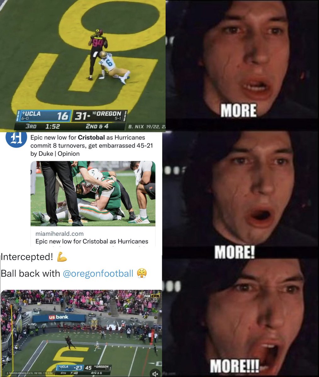 mollychez's tweet photo. Duck fans watching todays games #goducks #OREvsUCLA #MiamiHurricanes https://t.co/7GZgpOLse7