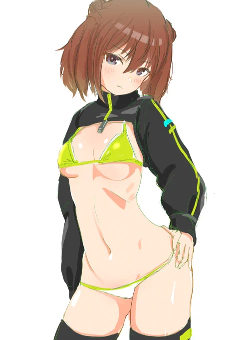 首周りと腕だけおおうやつすき 