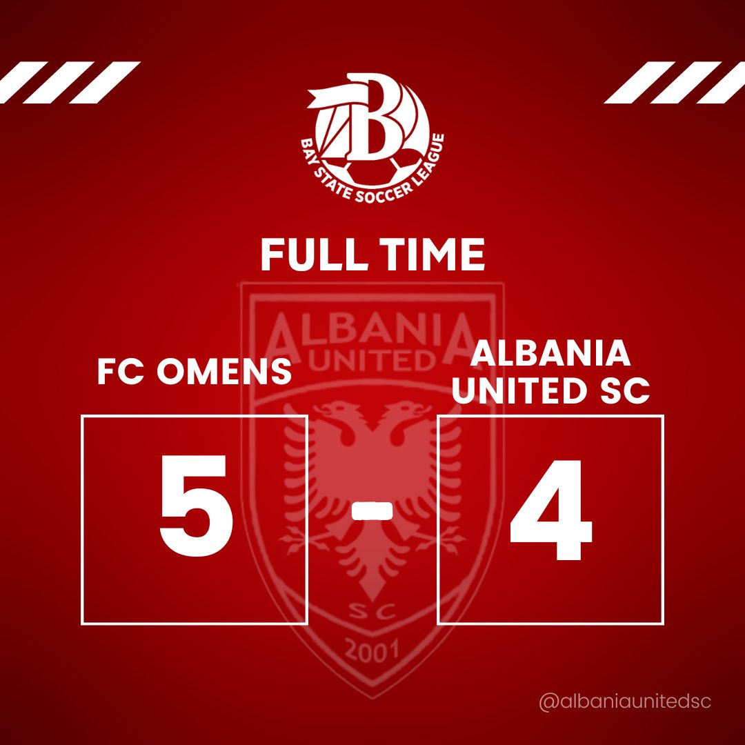 Tough result to swallow. Last game of the season next weekend.