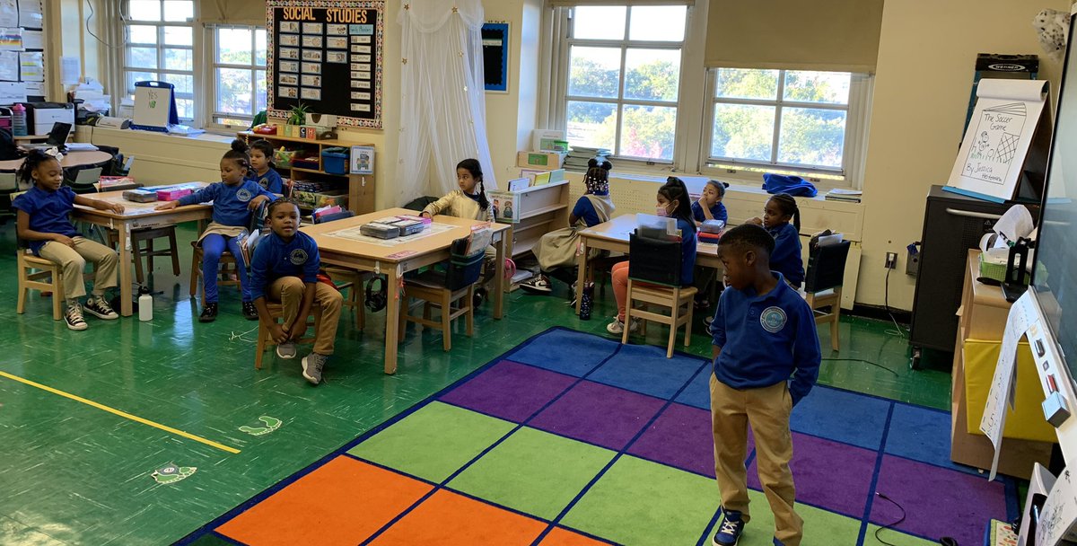 JCS312Q's tweet photo. Our Jaguars take charge of their Social Emotional Learning by leading classroom discussion and activities during TEA time. #JCSPride #TakingCharge #FutureLeaders #WeRoar https://t.co/qpBtQtfx7m