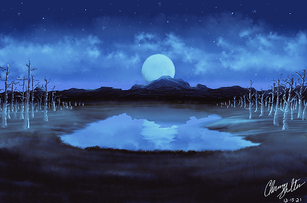 ChancetheAnimal's tweet photo. New artwork for sale! - "Blue Moon Myst" - https://t.co/bUgPHxq254 @fineartamerica https://t.co/ydYexwrHH9