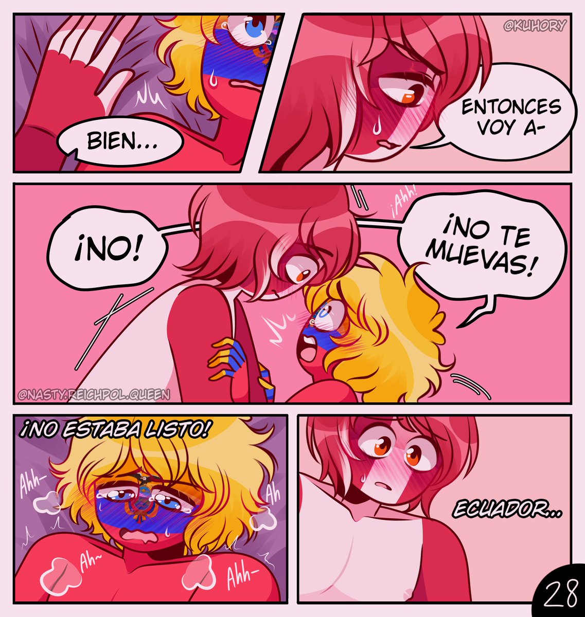 Kuhory's tweet photo. Después de la Fiesta 🎉
Parte 4 (3/3)

10 PAGINAS! COMO PROMETÍ 😭

#countryhumans #countryhumansnsfw https://t.co/898VRRVSBB