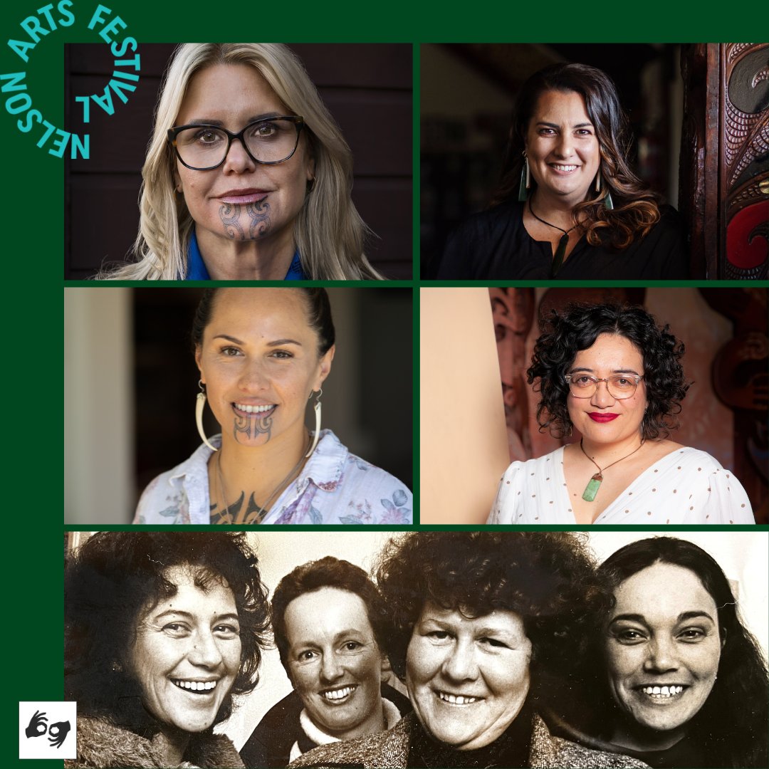 nelsonartsfest's tweet photo. We have another amazing day of #kōrero at the Theatre Royal today, Whakatū!
12.30pm Wawata w/ Hinemoa Elder
3.00pm Nuku Live
7.00pm He Kōtuku Rereka Tahi: Tribute to Keri Hulme
Final tickets available on our website and at the Box Office- don't miss out 📚️🌛🥃 #pukapukatalks https://t.co/ovHAO8Q5yb