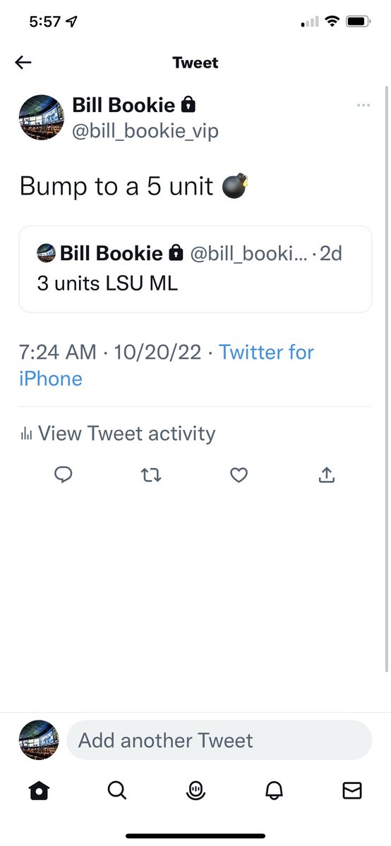 BillBookie's tweet photo. We got the big one team!!!!  #TeamBill https://t.co/mRyuiJxjKY