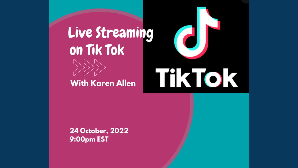 Curious about livestreaming on TikTok? Let's talk about it. 

@JazzVoiceOnline is hosting this one. Sign up at: jazzvoice.com/service-page/l…

#tiktok #tiktoklive #livestreaming #indieartist #diyartist #diymusic #musicmarketing