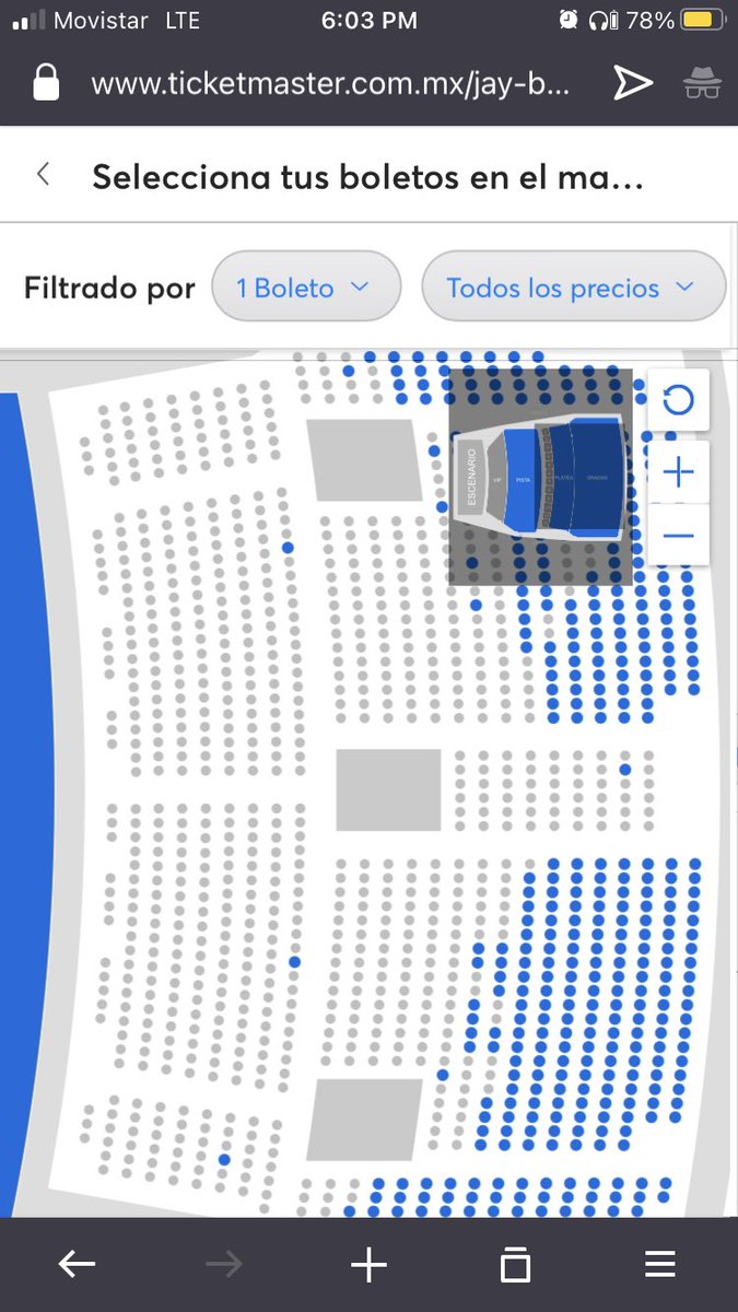 Perrito_Wang's tweet photo. Seated sections are almost out too.

Ticket sale started yesterday, I mean 🥲🥲🥲 https://t.co/ChBjKXas6x