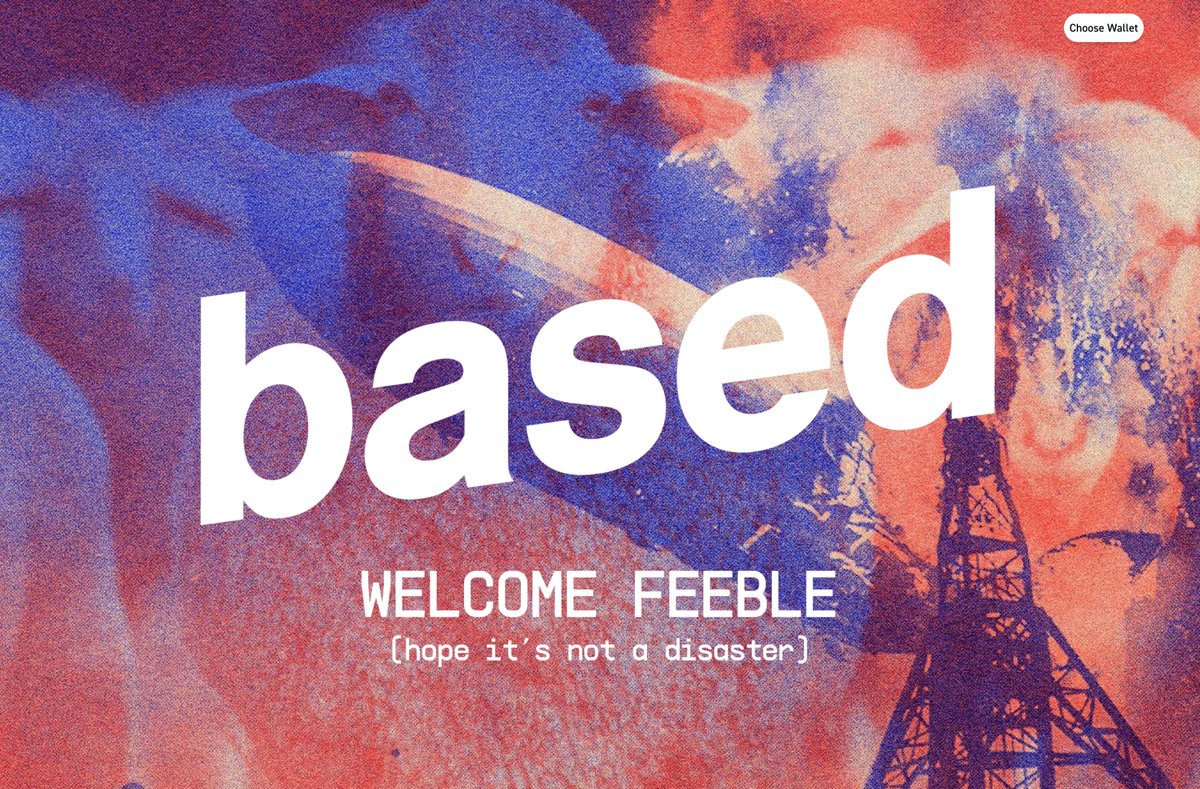 FeebleLabs's tweet photo. Time for a moment that may be remembered for years to come

Time to choose Yew's first NFT

We'll be picking the 4 possible options in https://t.co/ffNh1AWWRJ

LET'S GO https://t.co/22DUEuElED