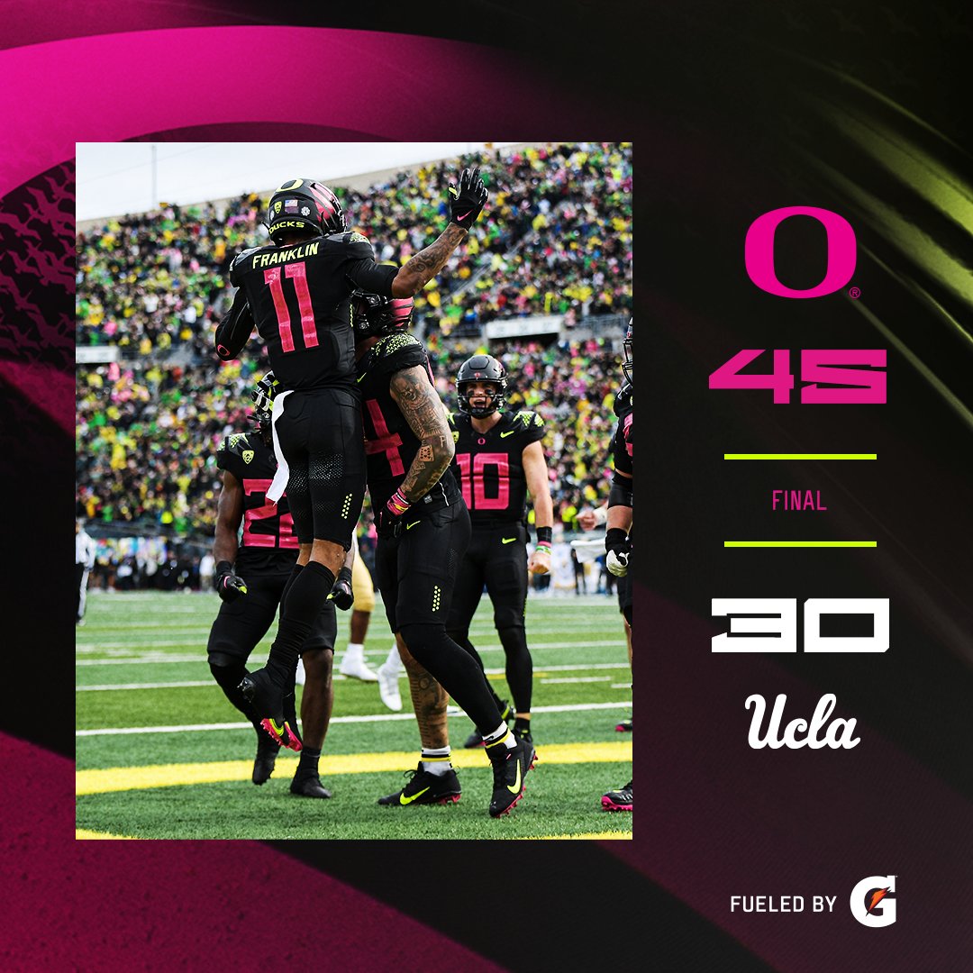 What a day in Eugene! #GoDucks