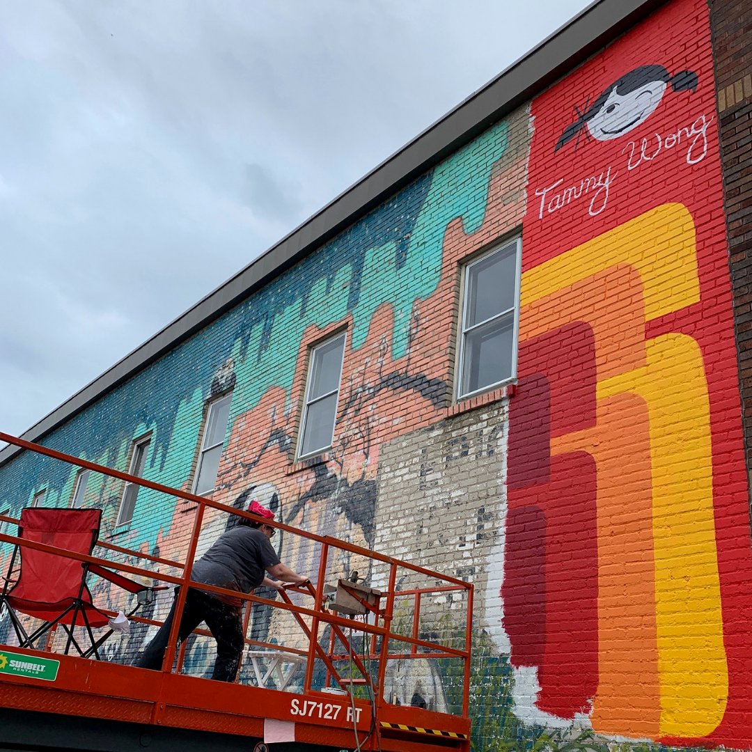 Remember when we painted over the pandas with a tribute to Minneapolis that POPS?!?!? The mural is VERY Instagrammable when you're picking up takeout. Just sayin'... 🌈❤️

bit.ly/RainbowMpls to order your takeout favorites online