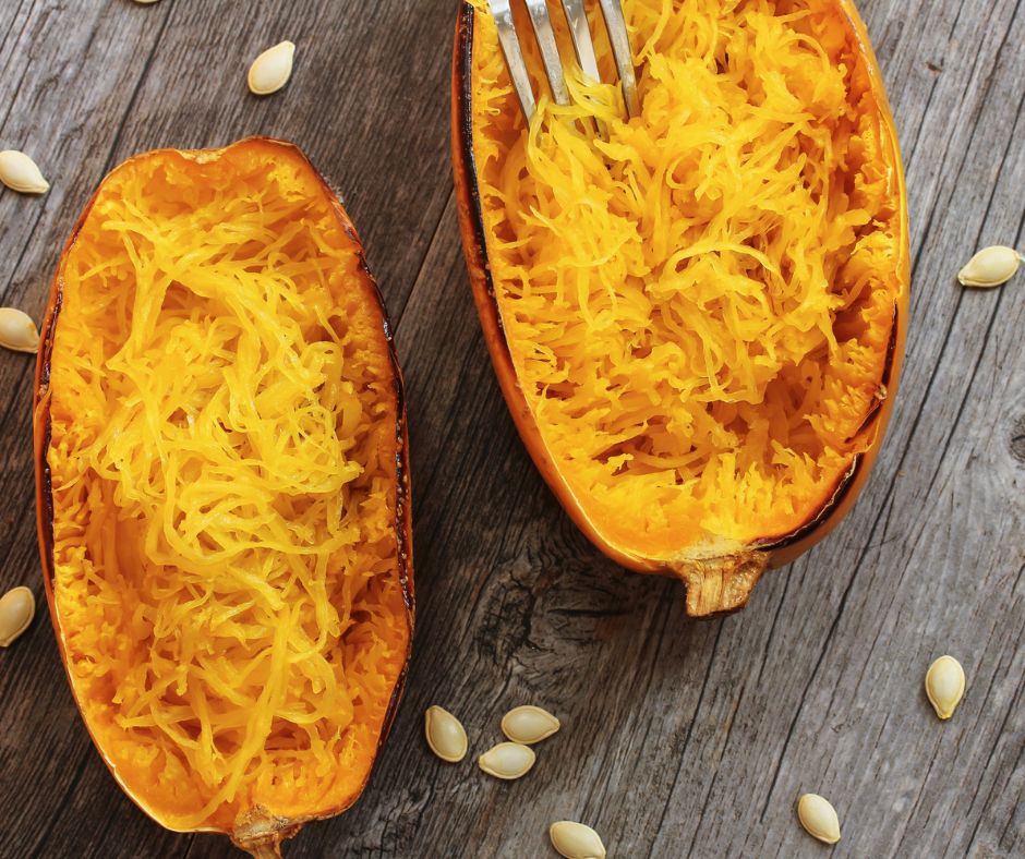 Got some pumpkin seeds lying in the pantry? Try our Pumpkin Seed Spaghetti Squash recipe this week to pair with #dinner!  bddy.me/3gxZ07l 

#yyc #yeg #cooking