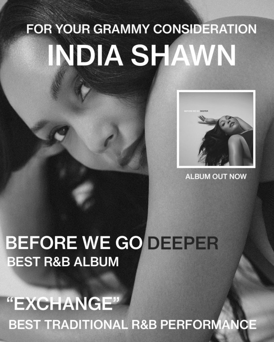 IndiaShawn's tweet image. For my fellow voting members