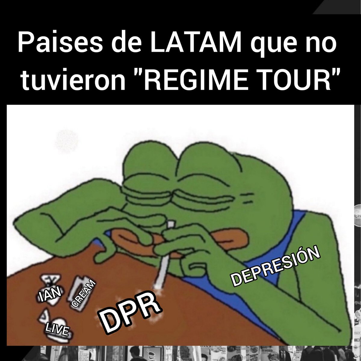 khiphop_ARG's tweet photo. Dibujamos muchas lineas con nuestras tristeza 😩❤
Esperemos que el próximo tour quepa por todos los rincones de LATAM. Es justo y necesario 😌🔥
#DPR #DPRian #DPRlive #DPRrem #DPRcream #dprcline #DPRartic #dprri #DPRjoon #REGIMETOUR #Music #khiphop #힙합 #kpop #krapper #hiphop https://t.co/p03YADXw2m