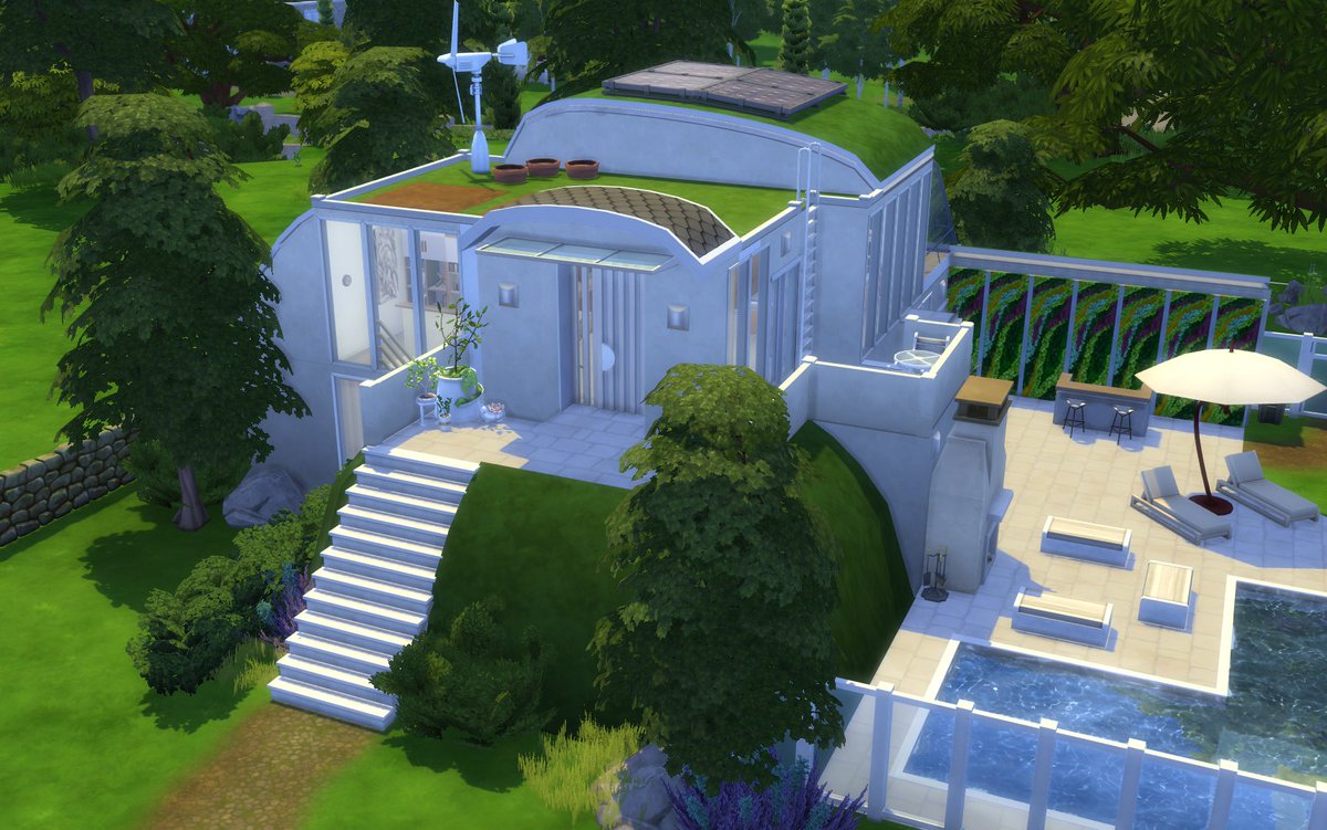 emcraig_95's tweet photo. πEarth Shelterπ- I've always wanted to do a modern home built into a hill, and the #DesertLuxe kit leaned well into the idea!
Origin ID: ZombieEm
.
#SimsieWelcomeShell #ShowUsYourBuilds #TheSims4 https://t.co/nlBVhJDj63