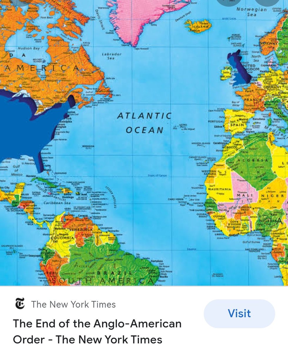 LucindaRhysEvan's tweet photo. "In other words, idea of a '#RulesbasedWorldorder' is dictated by the obsessive desire of #Anglos to underpin ideologically their attempts to dominate the world. Choice of the rest of world is not to obey this idea, but to go their own way." Dimtry Medvedev. 2/2
#Russia #Ukraine https://t.co/NgCGLSlryF