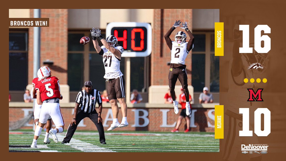 Western Michigan Football (@wmu_football) on Twitter photo 