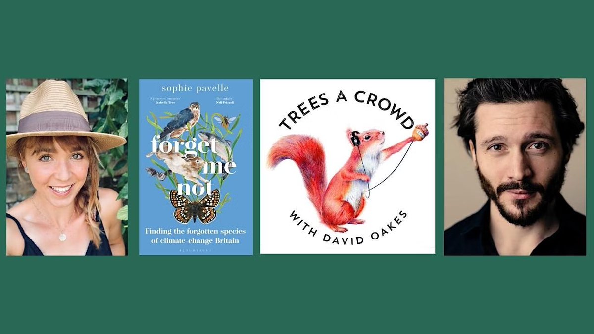 📍Stanfords In Store Event 📅 Tues 1 Nov ⏰18:30 📖'Finding the Forgotten Species of Climate Change Britain' Science writer @sophiepavs talks to @David_Oakes about her new book for the @TreesACrowdpod. 🎟️stanfords.co.uk/event-forget-m…