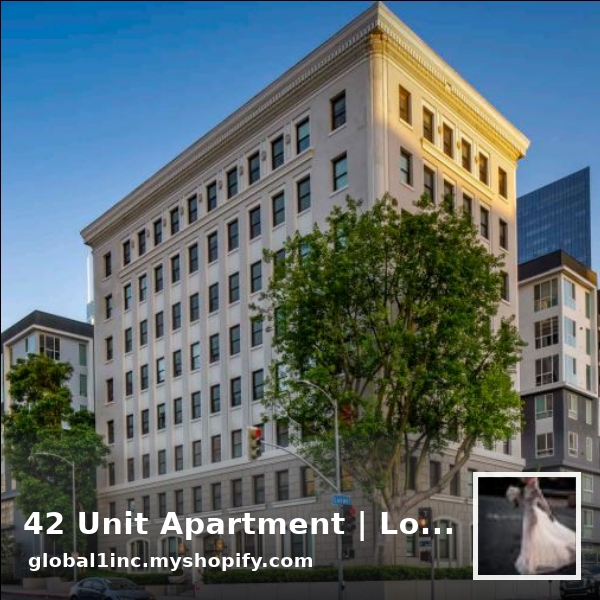 and_gown's tweet photo. Check out this product 😍 42 Unit Apartment | Los Angeles, CA | 3.74% Cap 😍 
by Global starting at $20975,000.00. 
Shop now 👉👉 https://t.co/zxU0d93zxE https://t.co/fPU2BSX4bR
