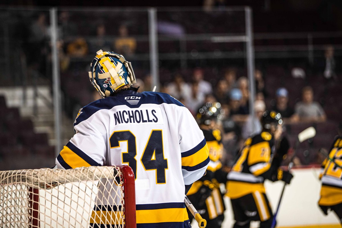 Nicholls Stops 24, Otters Upset Western Conference #1 Owen Sound!

📰: bit.ly/3StIVNb