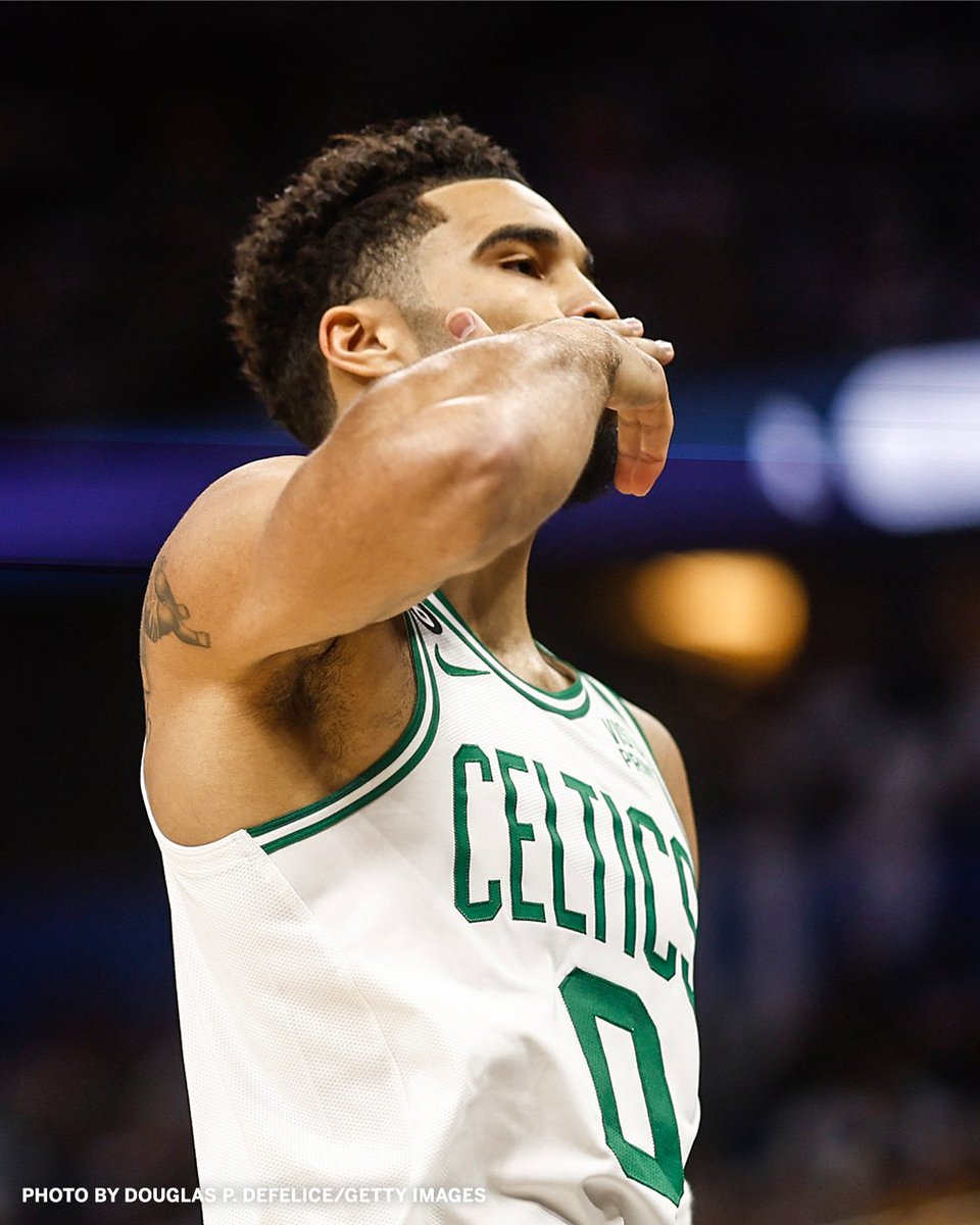 .<a href="/jaytatum0/">Jayson Tatum</a>'s first three games:

35 PTS vs. PHI
29 PTS vs. MIA
40 PTS vs. ORL

He's LOCKED IN 🔒