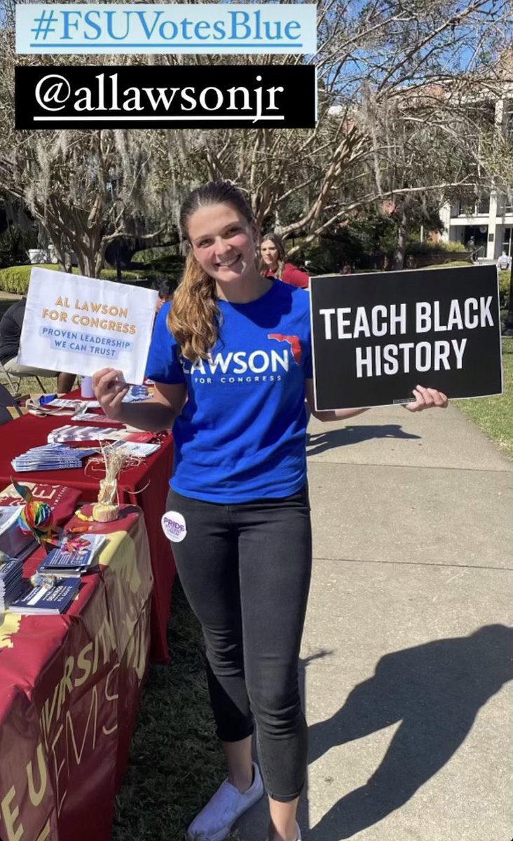 Representin’ at the #FSU Block Party! #FL02