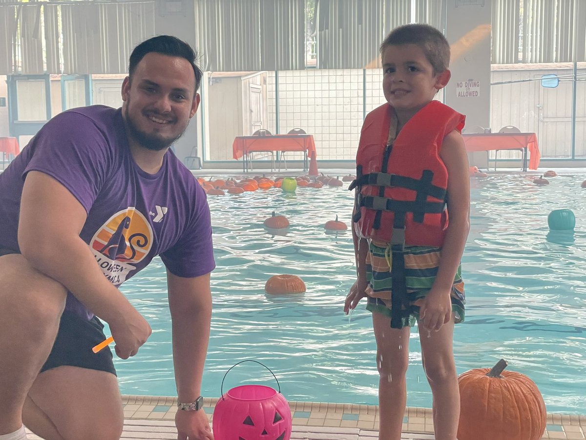 Spooky Splashy Fun! #YMCApumpkinplunge2022