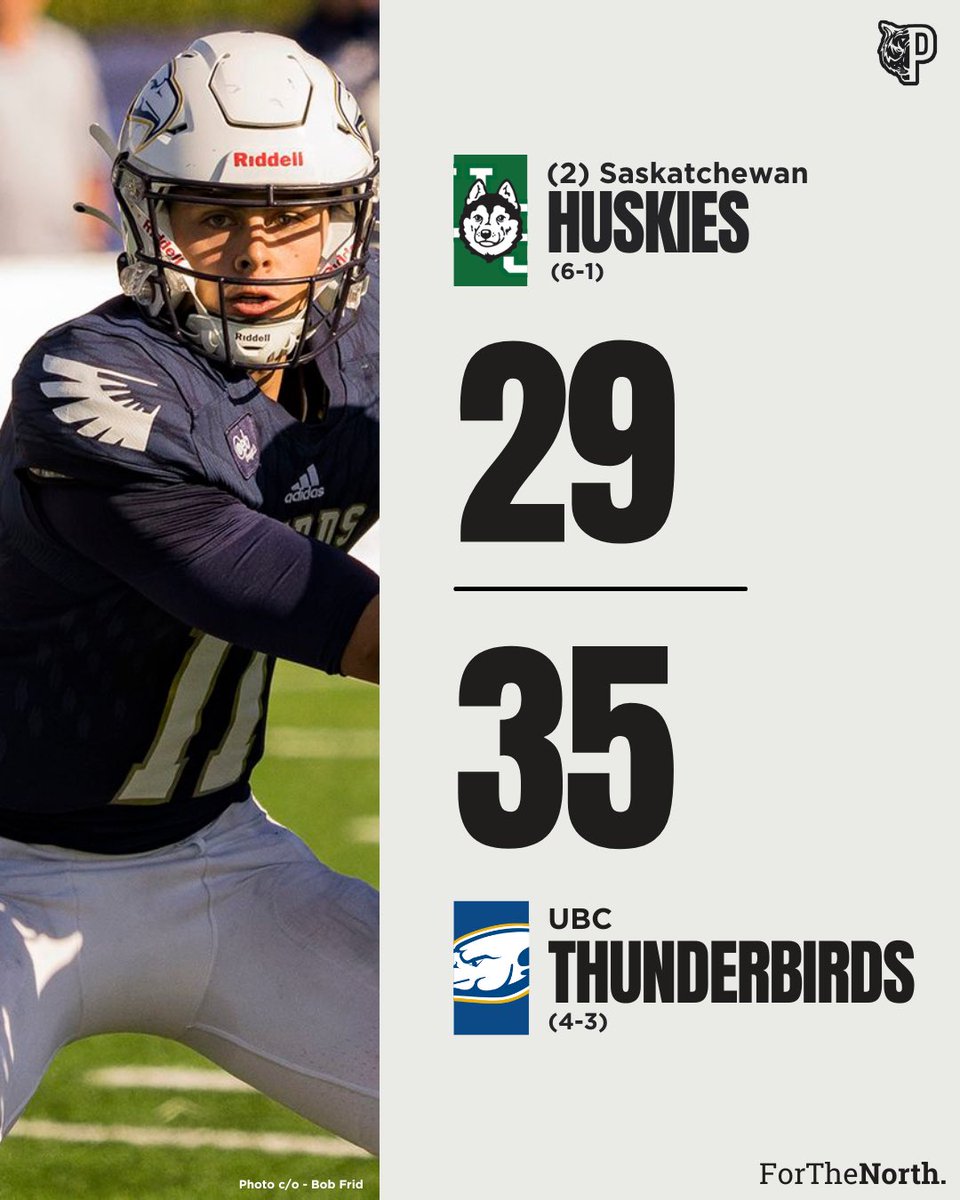 🚨UNDEFEATED NO MORE🚨

UBC TAKES DOWN NO. 2 SASKATCHEWAN AT THE WIRE

#ForTheNorth | #USPORTS