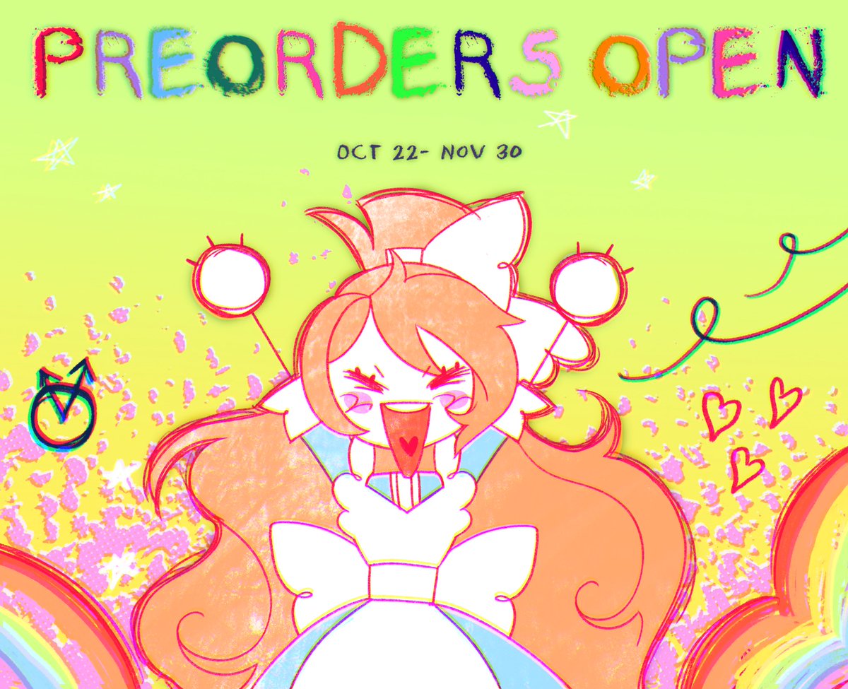 LilWondersZine's tweet image. 🌈💖⭐️PREORDERS OPEN⭐️💖🌈

Ding dong dong ding!!! The time has arrived! Thank you for following the development of Lil’wonders - the zine is now available for purchase with the click of a button found in our carrd!