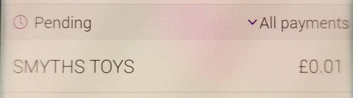 SilentSte's tweet photo. @SmythsToysUK Trying to do a click and collect order. It goes through confirming the payment but only requests 1p after you confirm it fails and shows the error message. Shows on my bank but no confirmation. Are you guys having issues? https://t.co/YSbza92QwE