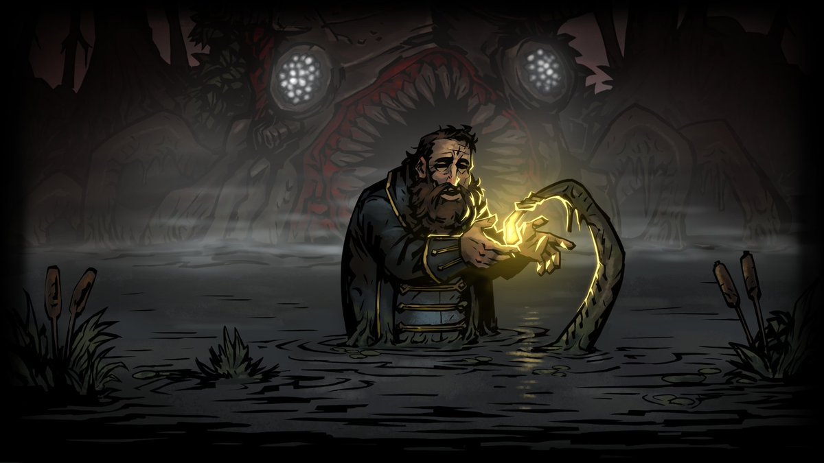 itz_zap's tweet photo. @mc_skellington's kraken mod loading screen commission #darkestdungeon https://t.co/Lr4omH5UaD