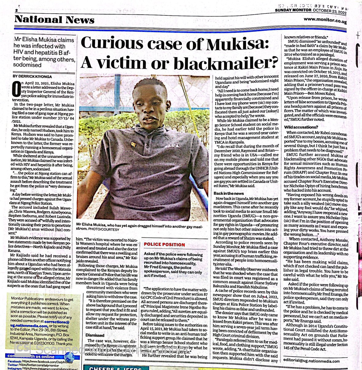 AGYHRD1's tweet photo. For how long will this stop!!!! if you know your fighting for human rights, let us stand togther for @SMUG2004 such blacklmailers shouldn't be a talk of the day #StandwithSmug and it's very funny how the government is giving an ear to such nuisance we can do better come on guys https://t.co/lJGFAiSRFl