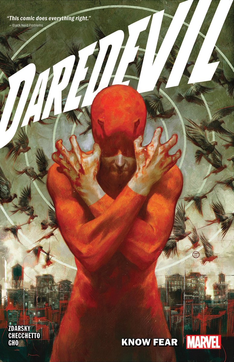 OLayachi2's tweet photo. I just finished #KnowFear #Daredevil story arc by #ChipZdarsky.
I have to say, it's an interesting story arc that definitely shows Matt struggles. Can't wait for more. Also, the art by #MarcoChecchetto is dope! https://t.co/ffa68cI2Oz