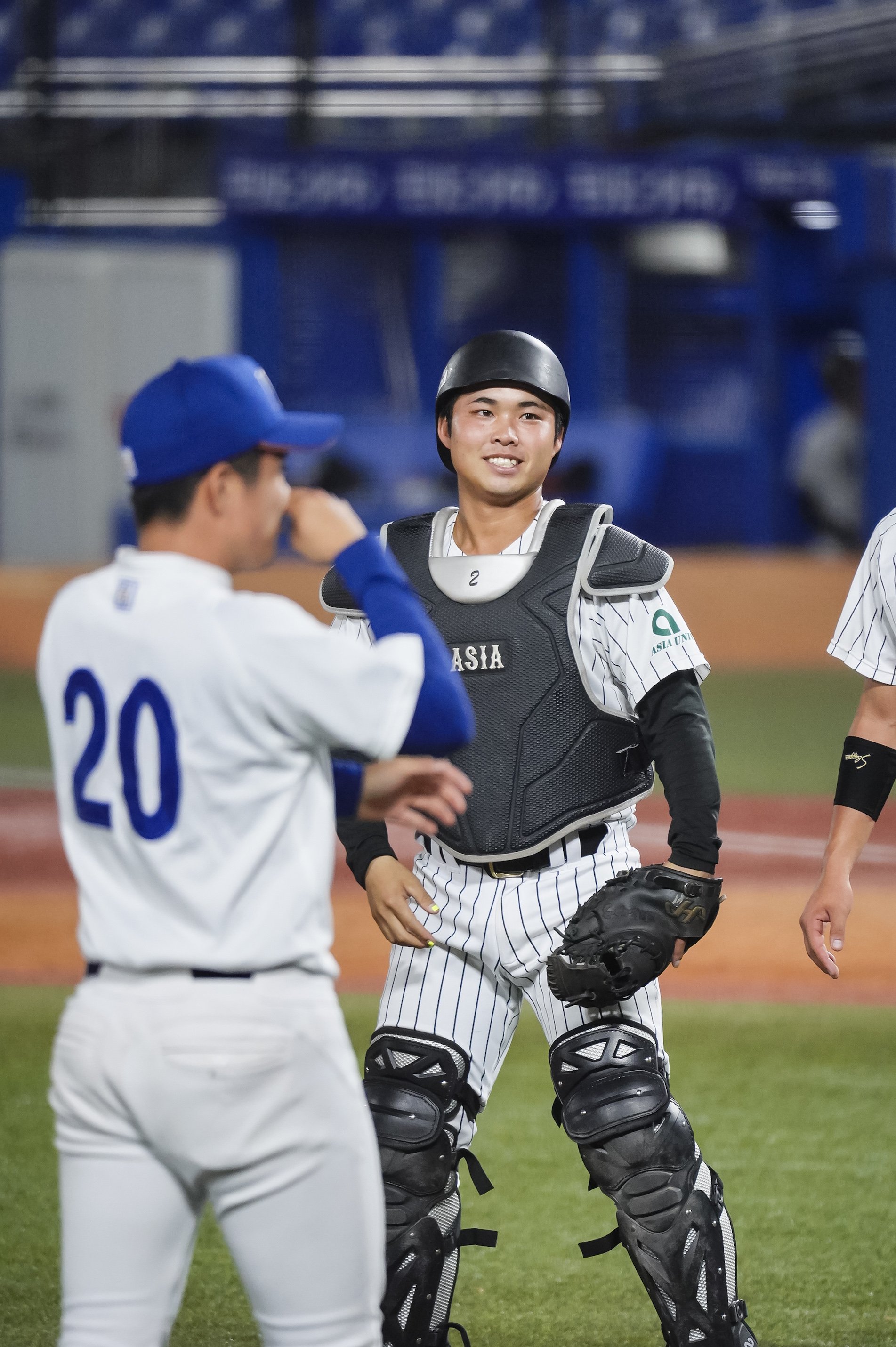 亜細亜大学　asia 野球　ユニフォーム　大学 亜細亜大学野球部公式戦ユニフォーム