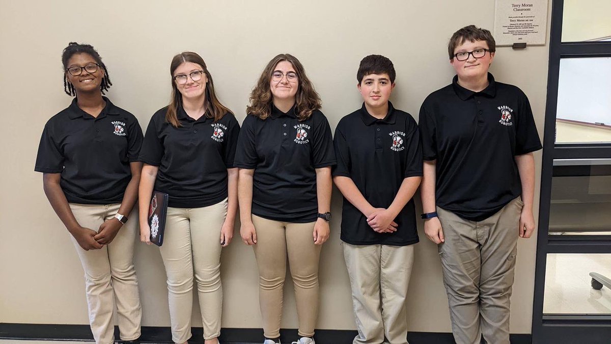 WarriorRobotic1's tweet image. Congratulations to our Warrior Robotics presentation team!! #thanks2bestrobotics