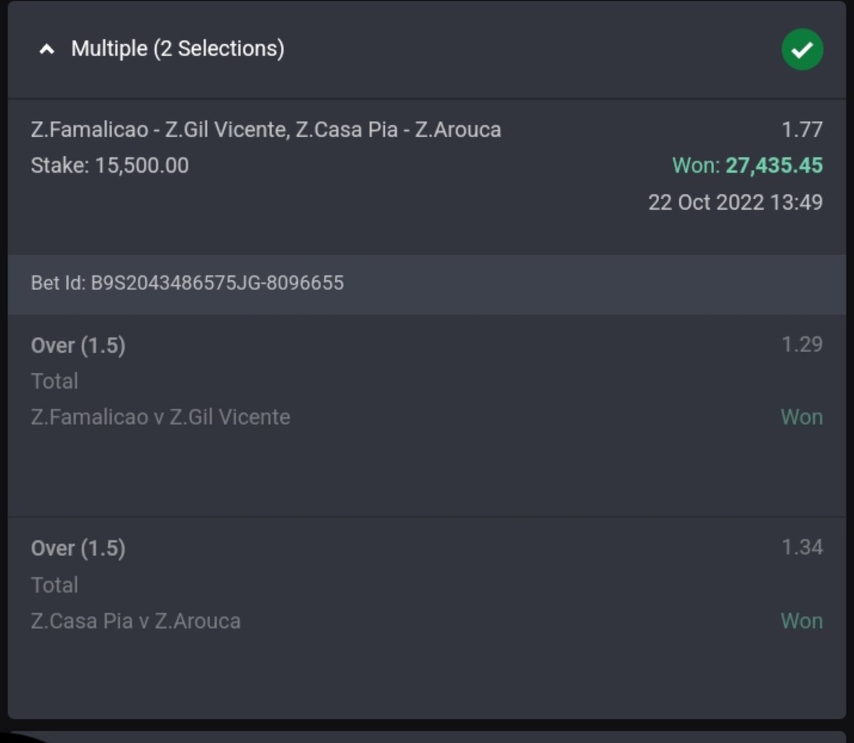 feezyking_inno's tweet photo. @betzoomtip DrZoom you do this one again... Forever Greatful 👍🥰🥰✅️✅️✅️ https://t.co/Yqrrm1OjpM