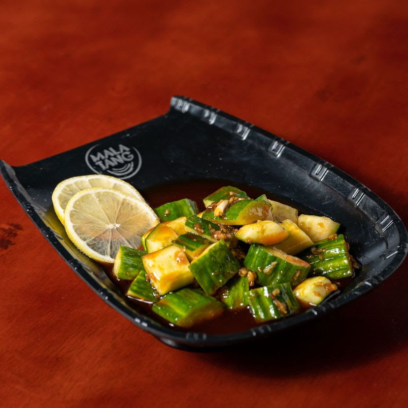SichuanMala's tweet photo. Appetizers: Spicy Cucumber Salad! #malatang #arlingtonva #delivery #nova #sichuan #sichuancooking #hotpot #foodie #dinerschoice #entree #delicious #yummy #spicy #food #menu #dish #wok #veggie https://t.co/heCZlwTD5J https://t.co/Cgb7XhYqlI