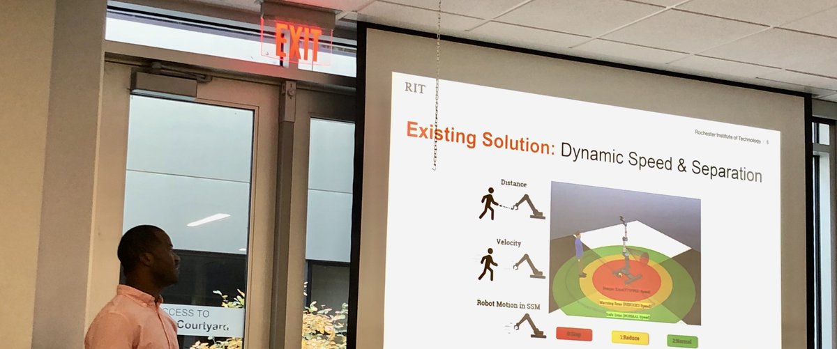 AWAREAINRT's tweet photo. A fantastic visit on Friday allowed #AWAREAI graduate trainees and faculty to learn about AFRL opportunities. Great talks and demos by trainees who shared about some of the ongoing research projects in #NRTAI-associated labs. Thank you! https://t.co/NzhzUdIxcD