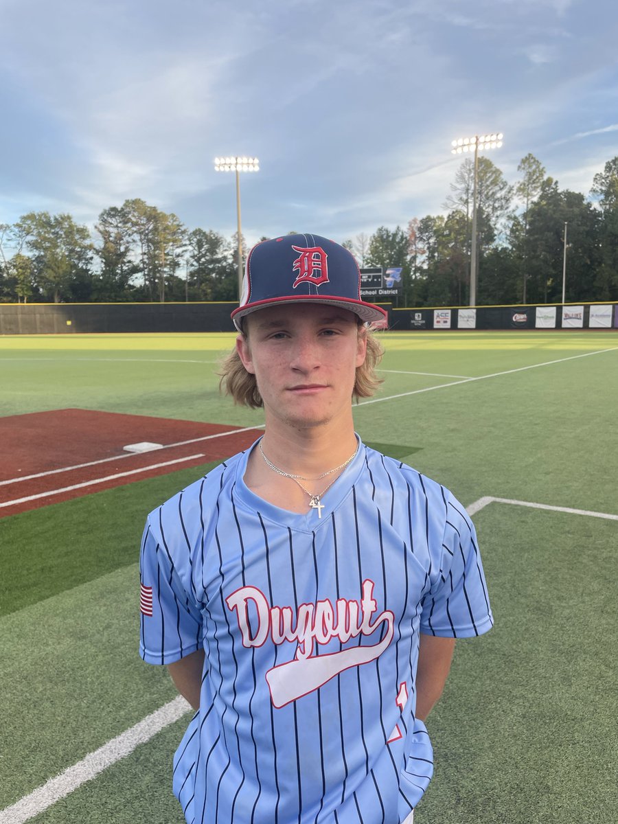 FiveToolETX's tweet photo. F: Dugout Navy 9, Tyler Rebels 3
PoG: Collin Estes 3-3, 3B, 3 RBI, R, SB
Notable: @jaydanmc_ 2-3, 3B, R, SB
Luke Waggoner 1-3, 3B, 2 RBI https://t.co/pQcDetKcXc