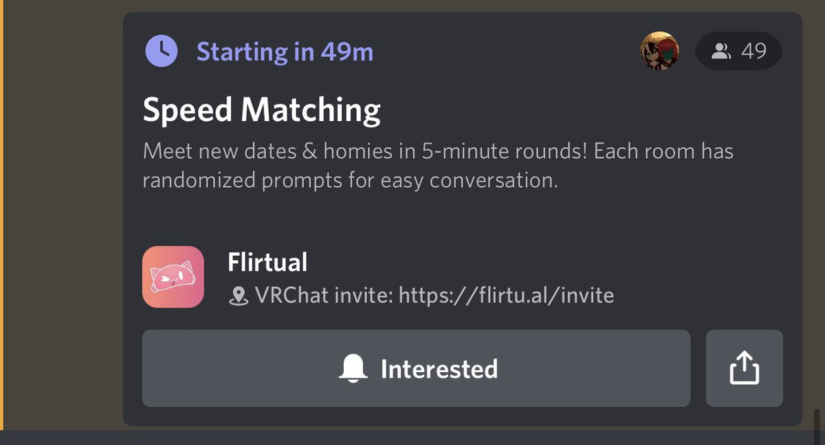 mercurialvr's tweet photo. see ya at the meet up! #flirtual #vrc #vrchat https://t.co/1hPA0CDGwa