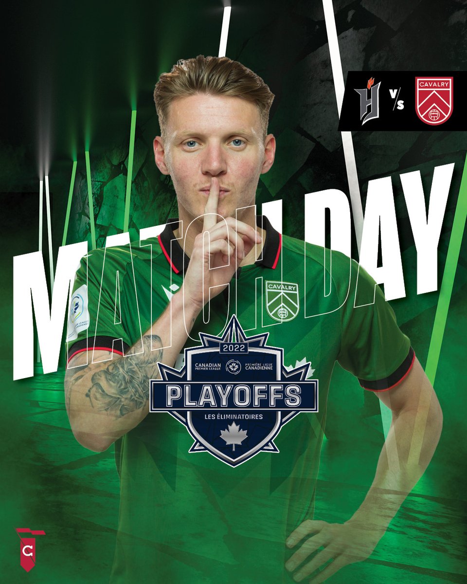 CPLCavalryFC's tweet photo. This is it. Win + in. 

🆚| @ForgeFCHamilton 
🗓| Sun, Oct.23 @ 3 pm MT
🏟| @TimHortonsField
🎉| Watch Party @KildaresAleHous
🍺 | $5 Pints &amp; $14 🍔 Special
📺| @onesoccer, @fuboTV
📱| Watch FREE with the NEW 𝗧𝗘𝗟𝗨𝗦 𝗦𝗽𝗼𝗿𝘁𝘀 𝗔𝗽𝗽

#CavsFC🐎 #CanPLPlayoffs https://t.co/QzHuxkN3f0